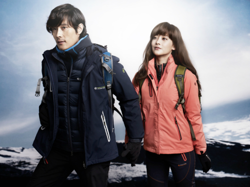 Lee Byung Hun and Oh Yeon Seo as Outdoor Models Lee Byung Hun and Oh Yeon Seo as Outdoor Models