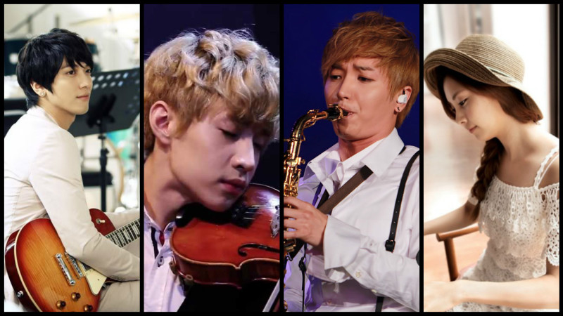 9 Instrument-Playing Idols Who Melt Our Hearts 9 Instrument-Playing Idols Who Melt Our Hearts