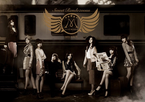 Nine Muses Reveal Jacket Image for “Sweet Rendezvous”