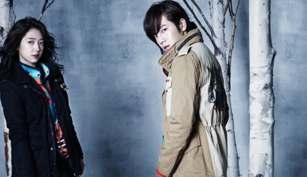 Jang Geun Suk and Park Shin Hye Star in Codes Combine Winter CF