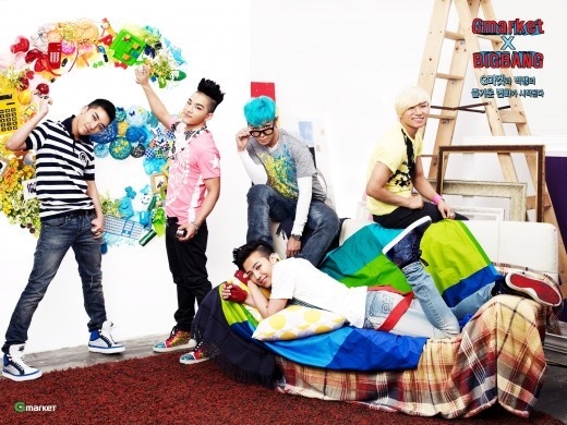Big Bang and G-Market Collaborates for "G-Market X Big Bang" Project