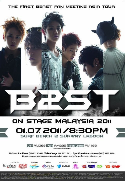 BEAST 1st Fan Meeting Asia Tour in Malaysia