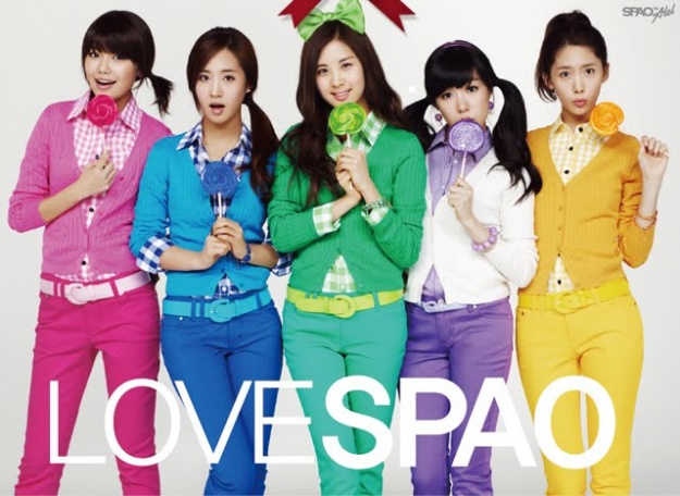 SNSD Promotion Pictures for Spao