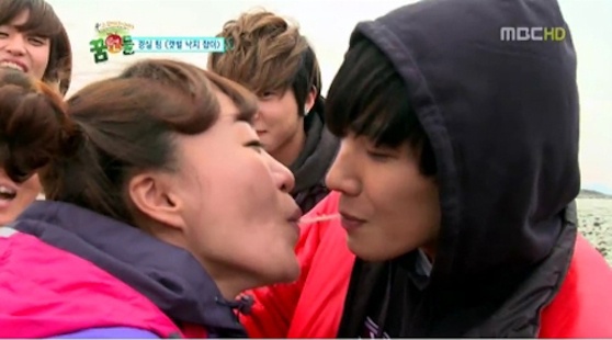 MBLAQ Lee Joon and Jung Joo Ri’s Octopus Kiss