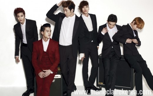 Teen Top Looking Handsome in Suits for Marie Claire