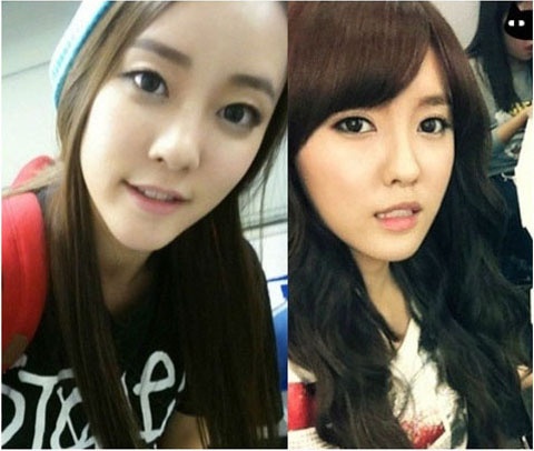 T-ara’s Hyomin, Rainbow’s WooRi Separated at Birth?