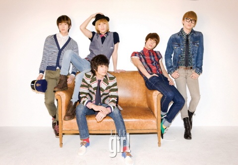 SHINee Graces Both Korean and Japanese Editions of ELLE Girl