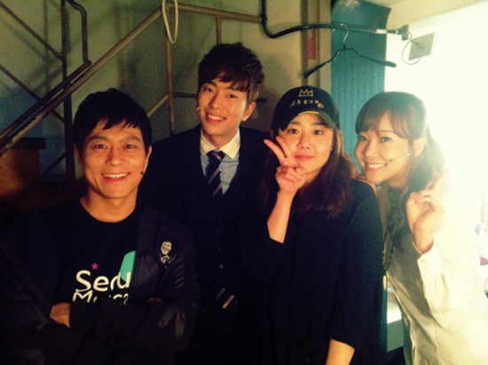 Moon Geun Young’s Recent Photo with Actress So Yoo Jin