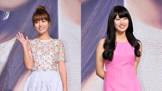 Miss A's Suzy and Lee Min Jung