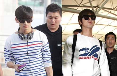 Recent Airport Fashion of DBSK and Super Junior