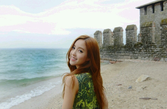 Hyomin Is a Beach Goddess