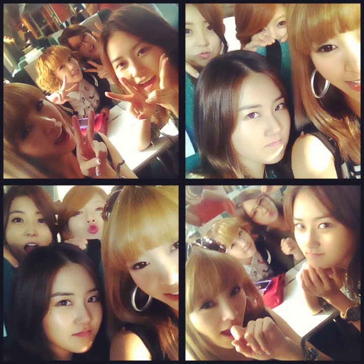 4minute and G.NA Go on a Train Trip Together