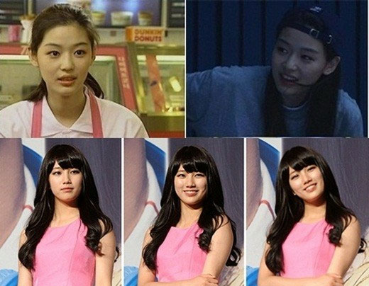 Jeon Ji Hyun and miss A Suzy’s Innocent Beauty at the Age of Nineteen