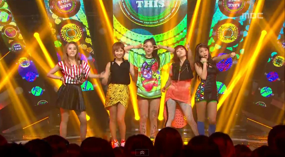 Wonder Girls Perform “Like This” on Music Core