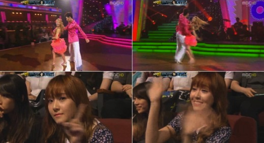 Jessica Goes to See Hyoyeon on “Dancing With The Stars 2”