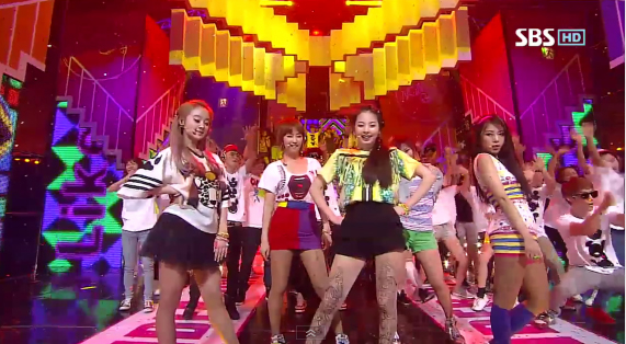 Wonder Girls Perform “Like This” On Inkigayo