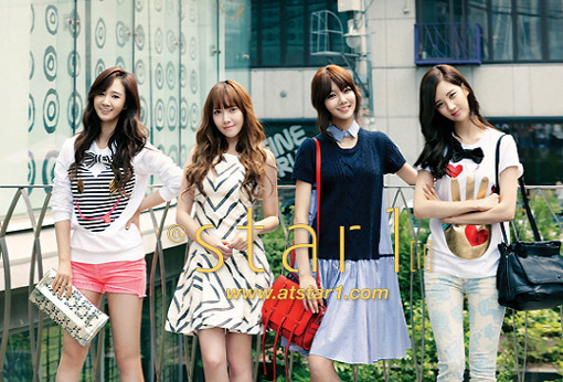 New Cuts from Girls’ Generation’s @star1 Magazine Pictorial Released