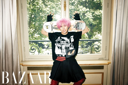 G-Dragon in a Dress for “Harper’s Bazaar”