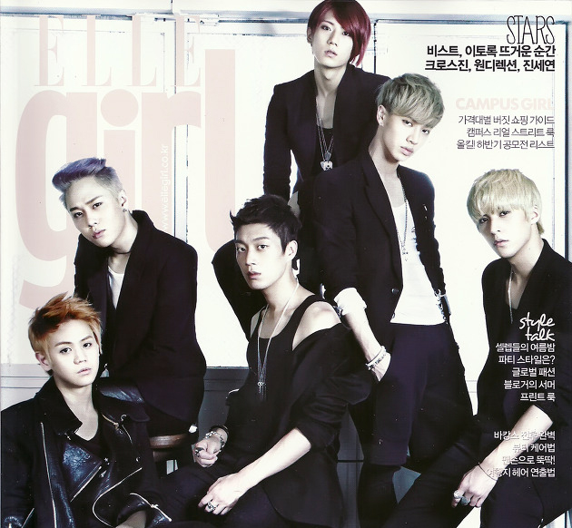 Beast Poses for “Elle Girl” Magazine