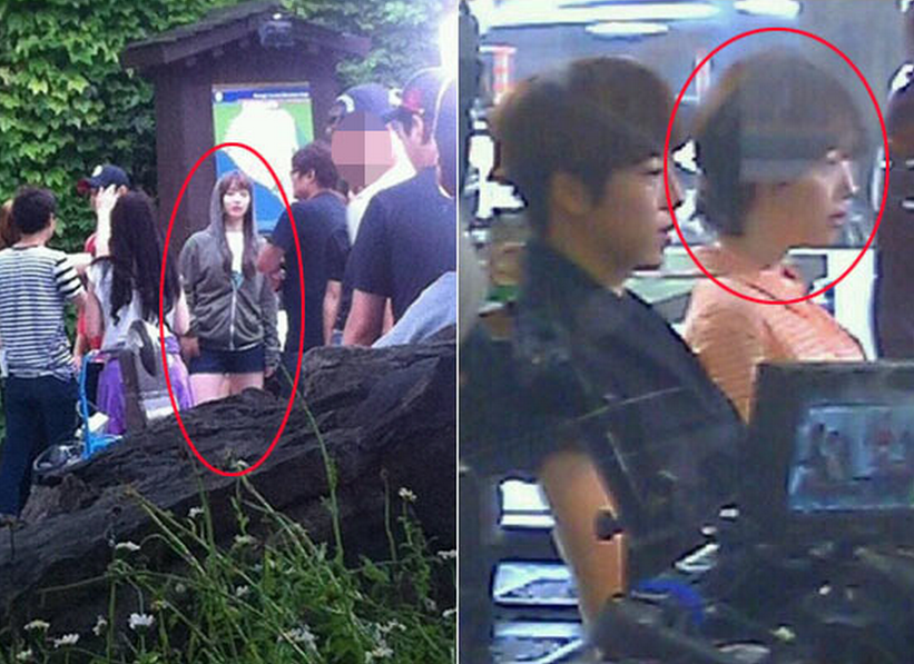 Photos of f(x)’s Sulli on the Set of “To the Beautiful You” Surface