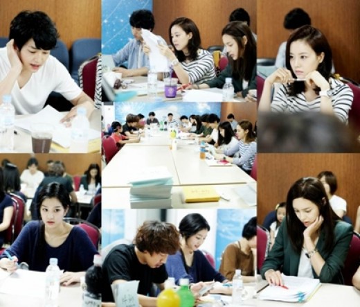 Song Joong Ki and Moon Chae Won Meet for “Nice Guy” Script Reading