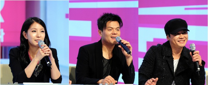 “K-Pop Star” Judges JYP, Yang Hyun Suk, and BoA Reunite
