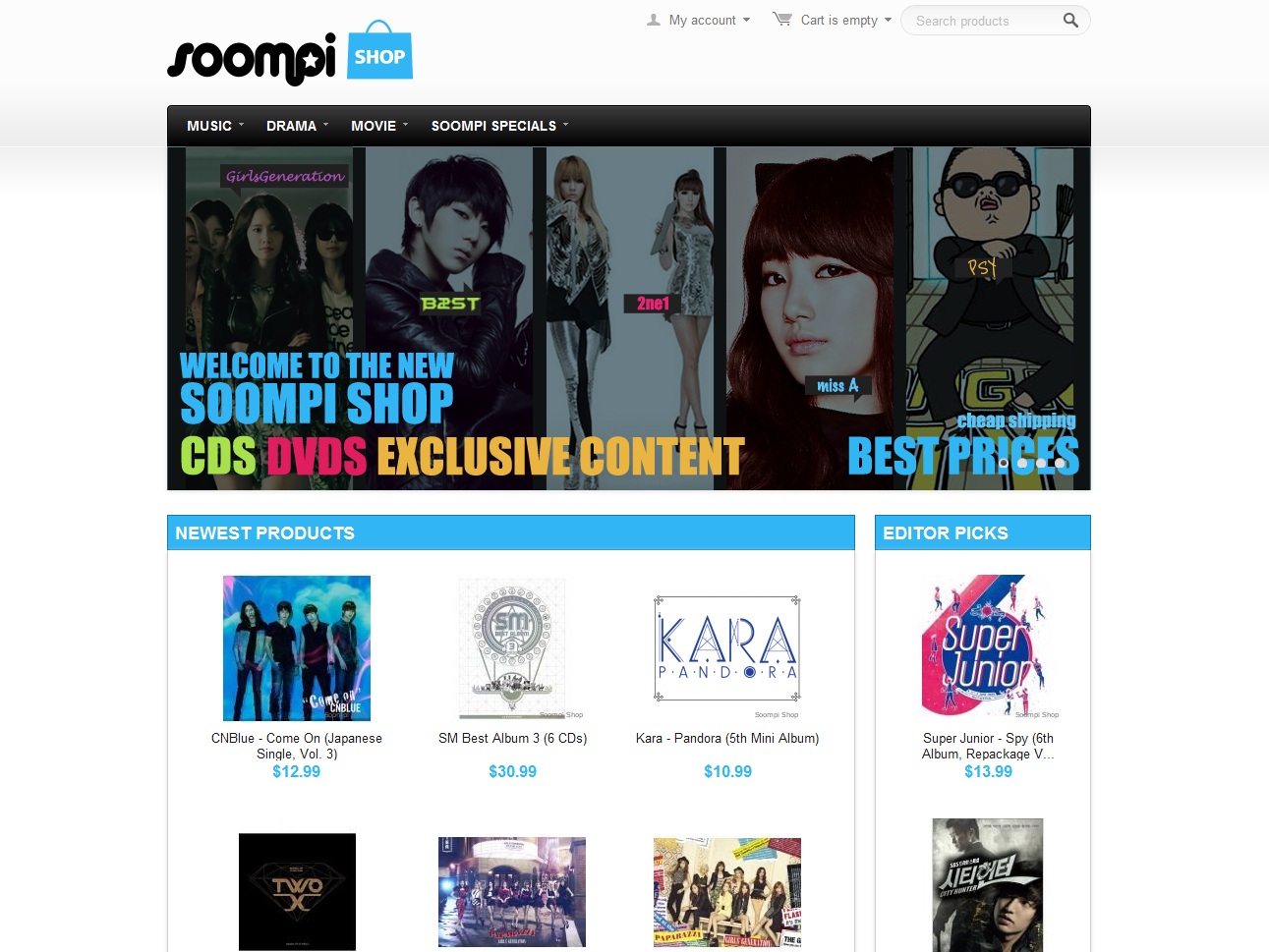 Soompi Shop 2.0 Is Here – All Your K-Pop Shopping Needs in One Place!
