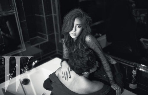 Son Dambi and Kang Ji Hwan Sizzle in “W Korea” Pictorial