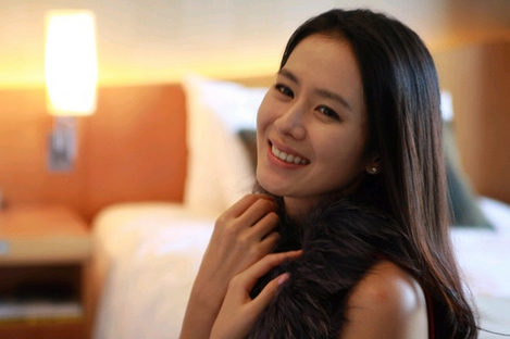 Son Ye Jin is a Mysterious Captivating French Diva for Chatelaine Advertisement Pictorial