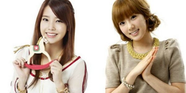 Girls’ Generation Taeyeon Shows Affection for IU with Back Hug