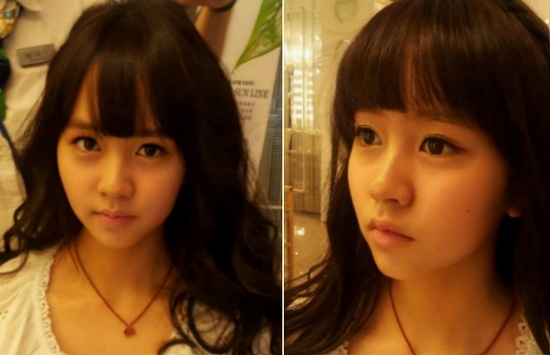 Child Actress Kim So Hyun Has a Doll-like Face