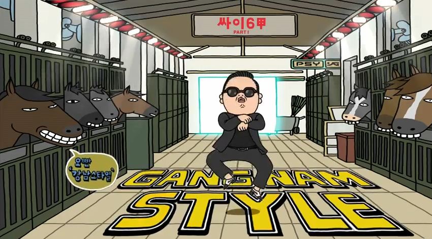 Psy’s Guerilla Concert in Gangnam