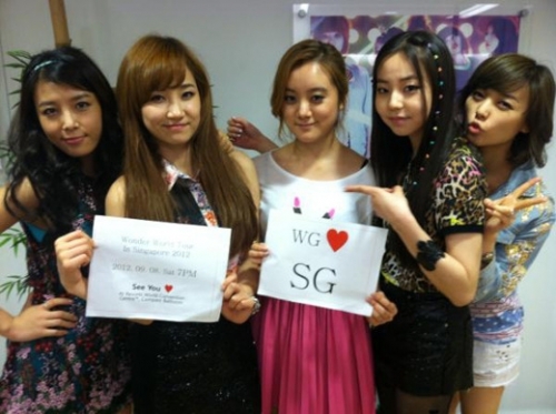 The Wonder Girls’ Send a Message to Singaporean Fans