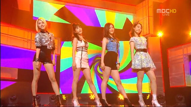 New Girl Group Nep Makes Their Debut Performance on Inkigayo