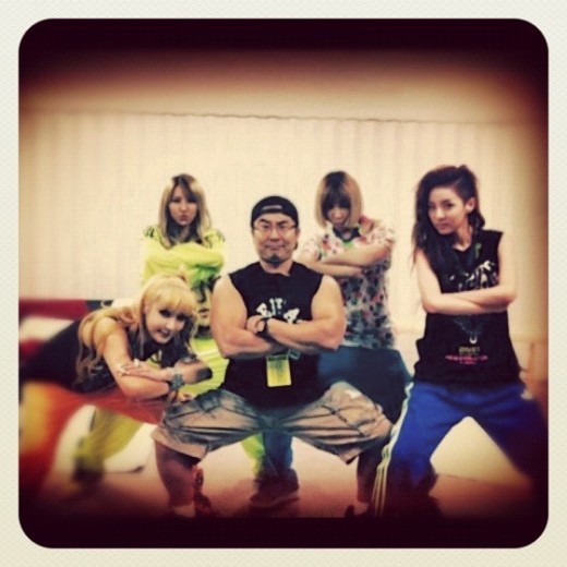 2NE1 Poses Yoga Style