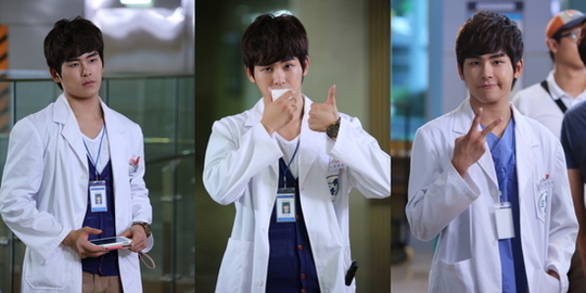 Infinite’s Hoya Transforms Into A Doctor for “Answer Me 1997”