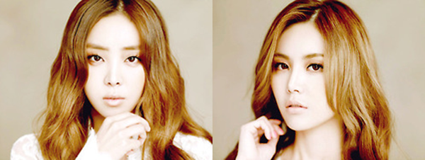 Narsha and Miryo Poses for a Kiss