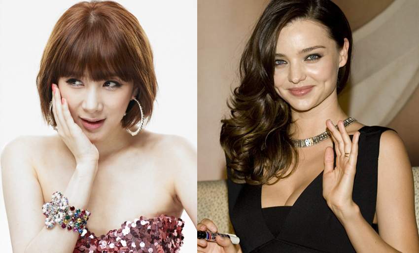 Miranda Kerr Gifts Seo In Young A Designer’s Bag