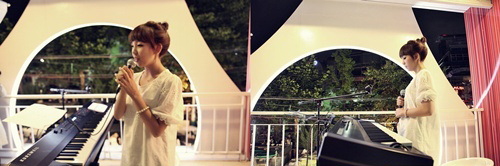 Baek Ah Yeon Holds Live Concert and Is Happy To Meet Fans