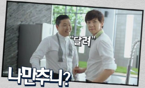 Has Golden Boy Lee Seung Gi turned into a Gangnam-Style Oppa with Psy for CF?