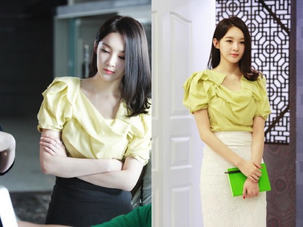 Kang Min Kyung Enjoys the Beautiful Fall Weather
