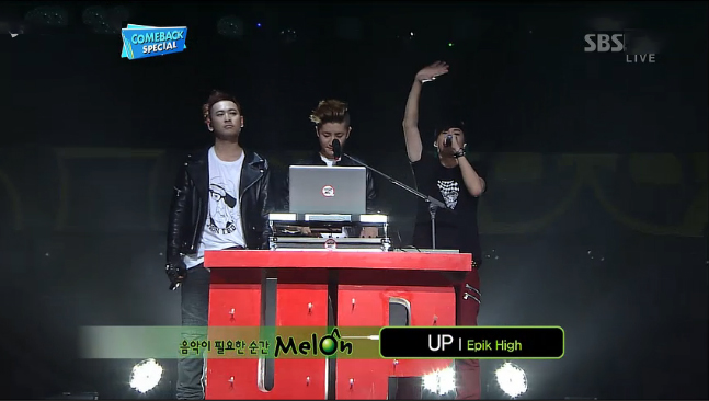 Epik High Performs “Don’t Hate Me” & “Up” for Inkigayo Comeback Stage