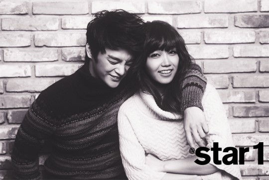 More of Seo In Gook and Jung Eun Ji’s Couple Photo Shoot for @star1