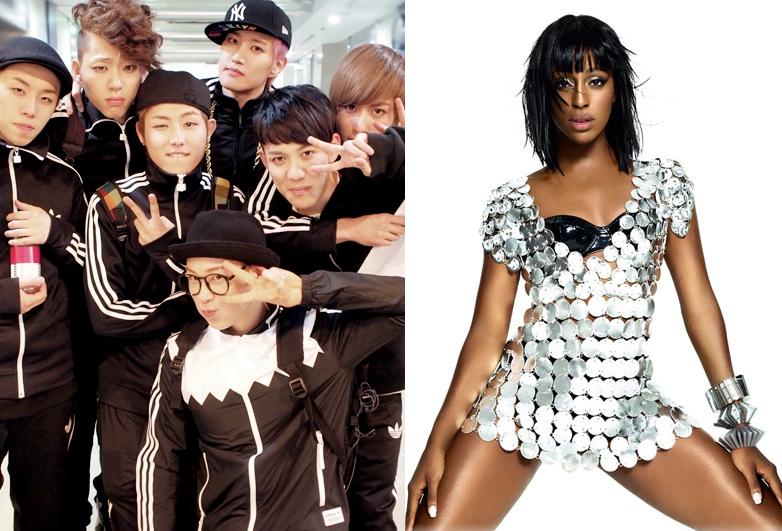 Block B to Collaborate with British Pop Star Alexandra Burke