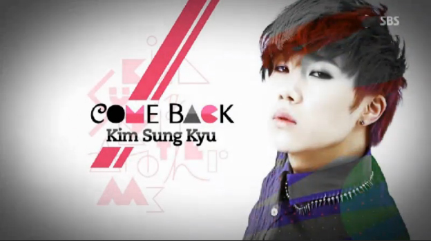 Infinite’s Kim Sung Kyu Performs “60 Seconds” For Solo Debut Stage on Inkigayo