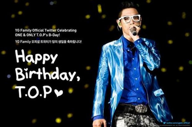 Big Bang’s TOP Celebrates his 25th Birthday with Balloons!
