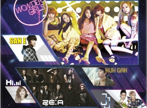 Wonder Girls, Huh Gak, and Other K-Pop Artist to Perform in Vietnam