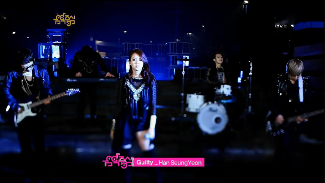Kara’s Seungyeon Makes Her Solo Debut Performance on Music Core with “Guilty”