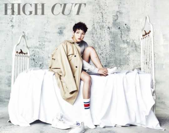 Song Joong Ki’s Two Faces for “High Cut”