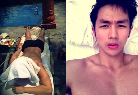 2AM’s Seulong Looks Hot in a Speedo